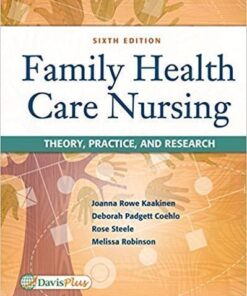 Family Health Care Nursing Theory Practice And Research