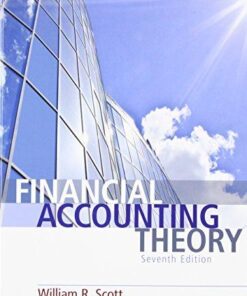 Financial Accounting Theory 7Th Edition