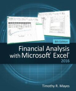 Financial Analysis With Microsoft Excel 8Th Edition