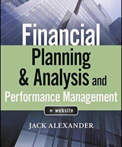 Financial Planning Analysis And Performance Management