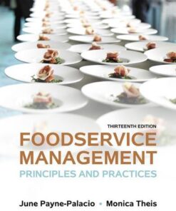 Foodservice Management Principles And Practices 13Th Edition