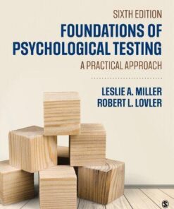 Foundations Of Psychological Testing A Practical Approach 6Th Edition