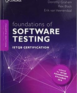 Foundations Of Software Testing Istqb Certification 4Th Edition