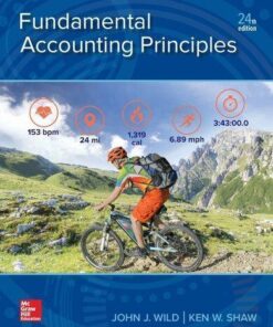 Fundamental Accounting Principles 24Th Edition