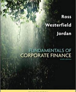 Fundamentals Of Corporate Finance Standard 9Th Edition