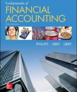 Fundamentals Of Financial Accounting 5Th Edition