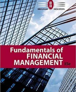Fundamentals Of Financial Management 15Th Edition