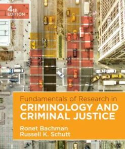 Fundamentals Of Research In Criminology And Criminal Justice 4Th Edition