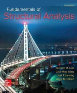 Fundamentals Of Structural Analysis 5Th Edition