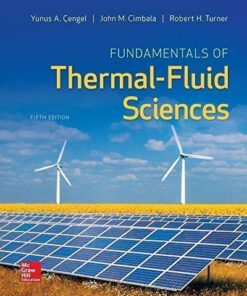 Fundamentals Of Thermal Fluid Sciences 5Th Edition