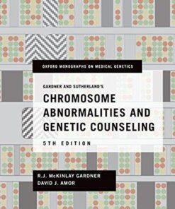 Gardner And Sutherlands Chromosome Abnormalities And Genetic Counseling 5Th Edition