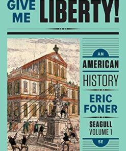 Give Me Liberty An American History Seagull Volume 1 5Th Edition