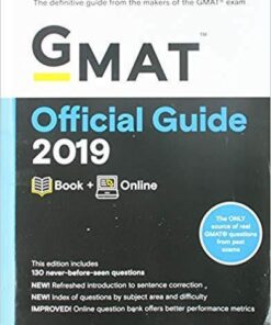 Gmat Official Guide 2019 3Rd Edition