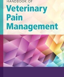 Handbook Of Veterinary Pain Management 3Rd Edition