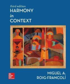 Harmony In Context 3Rd Edition