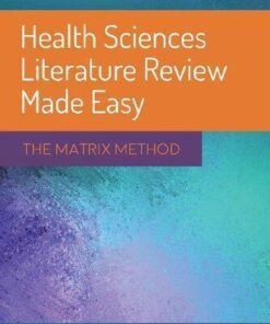 Health Sciences Literature Review Made Easy 5Th Edition