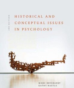 HISTORICAL AND CONCEPTUAL ISSUES IN PSYCHOLOGY. 3rd Edition