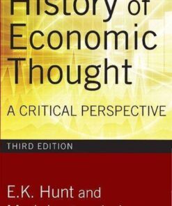 History Of Economic Thought A Critical Perspective 3Rd Edition