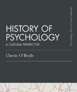 History of Psychology: A Cultural Perspective (Psychology Press & Routledge Classic Editions)