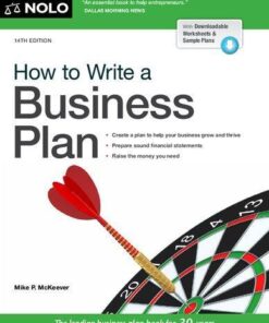 How To Write A Business Plan 14Th Edition