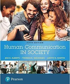 Human Communication In Society 5Th Edition