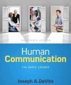 Human Communication The Basic Course 14Th Edition