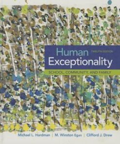 Human Exceptionality School Community And Family 12Th Edition