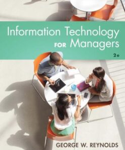 Information Technology For Managers 2Nd Edition
