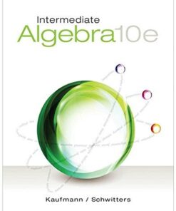 Intermediate Algebra 10Th Edition
