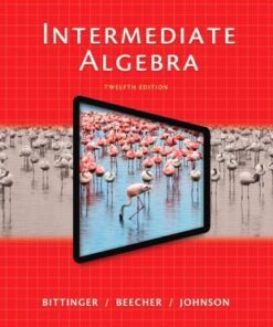 Intermediate Algebra 12Th Edition