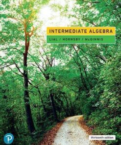 Intermediate Algebra 13Th Edition