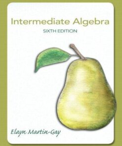 Intermediate Algebra 6Th Edition