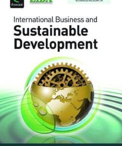 International Business And Sustainable Development