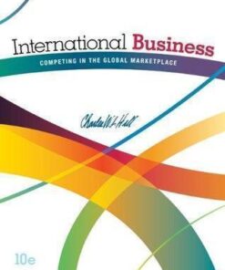 International Business Competing In The Global Marketplace 10Th Edition