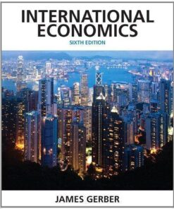 International Economics 6Th Edition
