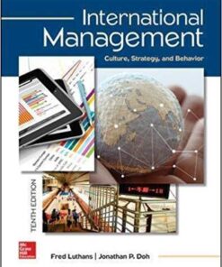 International Management Culture Strategy And Behavior 10Th Edition