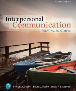 Interpersonal Communication Relating To Others 9Th Edition