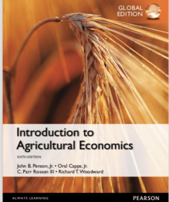 Introduction To Agricultural Economics 6Th Edition