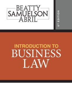 Introduction To Business Law 6Th Edition