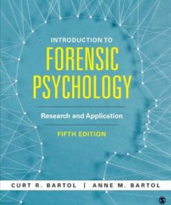 Introduction To Forensic Psychology Research And Application 5Th Edition