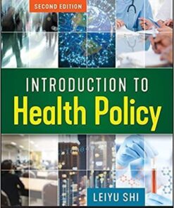 Introduction To Health Policy 2Nd Edition
