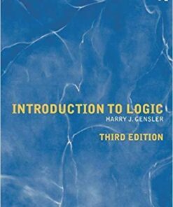 Introduction To Logic 3Rd Edition