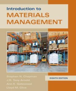 Introduction To Materials Management 8Th Edition