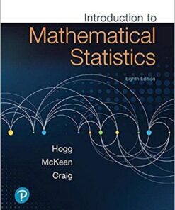 Introduction To Mathematical Statistics 8Th Edition