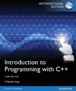 Introduction To Programming With C++ 3Rd Edition