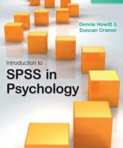 Introduction To Spss In Psychology For Version 22 And Earlier 6Th Edition
