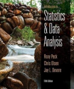 Introduction To Statistics And Data Analysis 5Th Edition