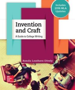 Invention And Craft A Guide To College Writing