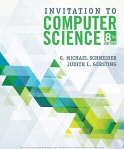 Invitation To Computer Science 8Th Edition