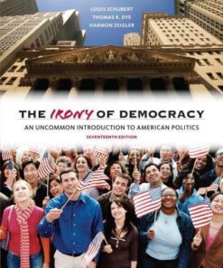 Irony Of Democracy 17Th Edition